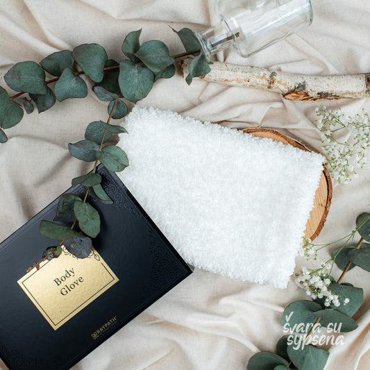 Pirštinė kūno prausimuisi – Body Glove