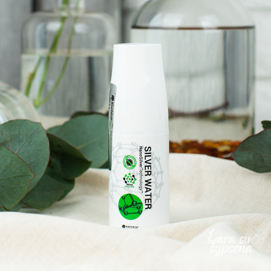 Purškiamas vanduo su Nano Sidabru